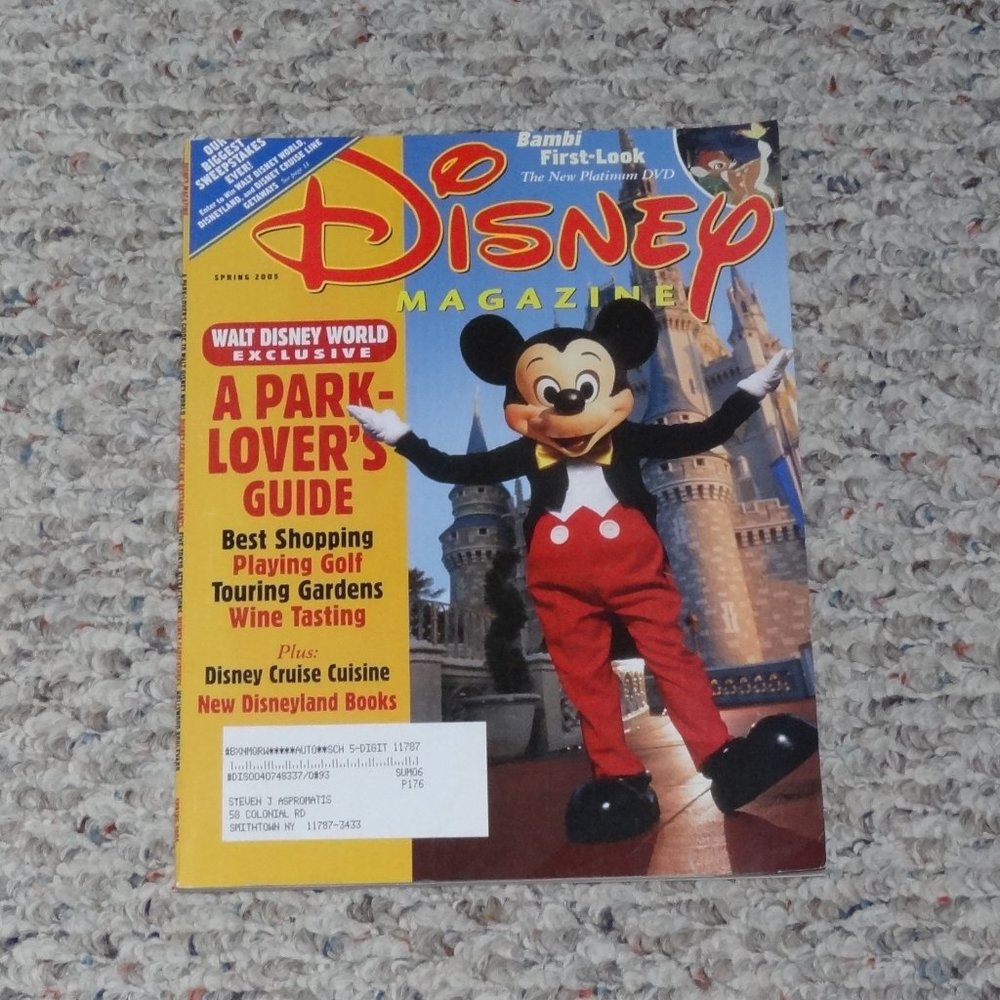 DISNEY MAGAZINE ~ 2005 ~ End of an ERA